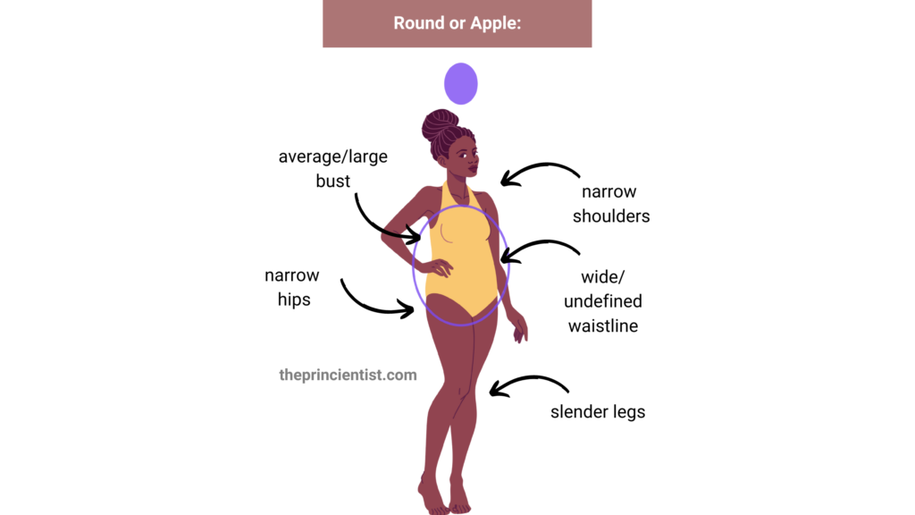 body shapes explained: what body shapes exist? - the apple body