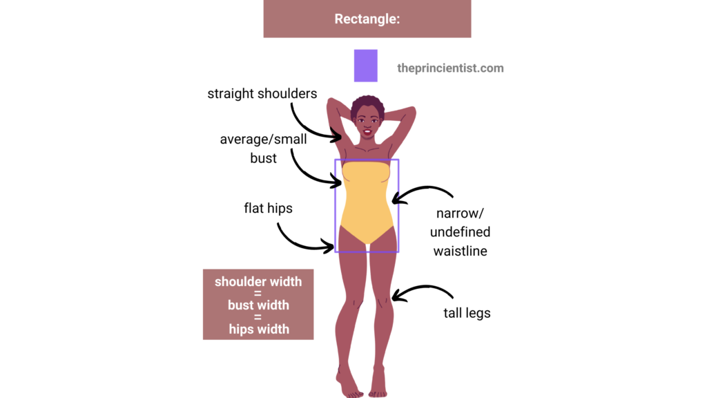 body shapes explained: what body shapes exist? - the rectangle body